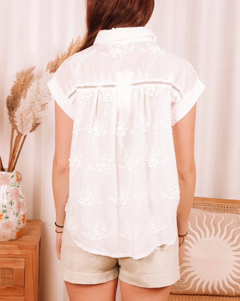 Last Call Embroidered Blouse