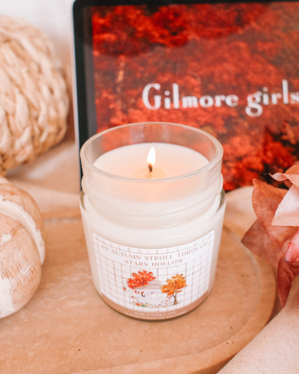 An Autumn Stroll Through Stars Hollow Gilmore Girls Candle