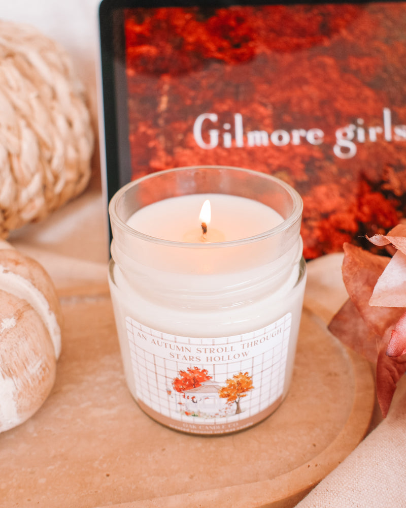 An Autumn Stroll Through Stars Hollow Gilmore Girls Candle