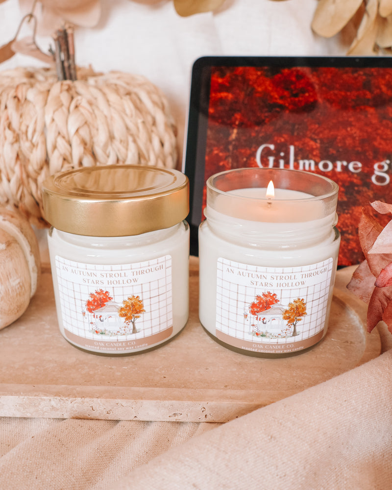 An Autumn Stroll Through Stars Hollow Gilmore Girls Candle