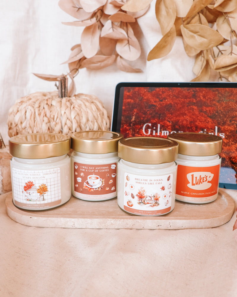 An Autumn Stroll Through Stars Hollow Gilmore Girls Candle
