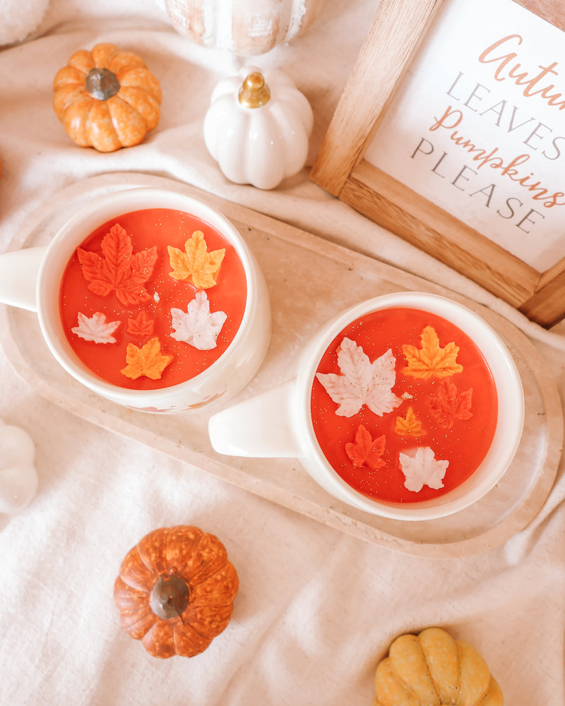 Autumn Magic Coffee Mug Candle