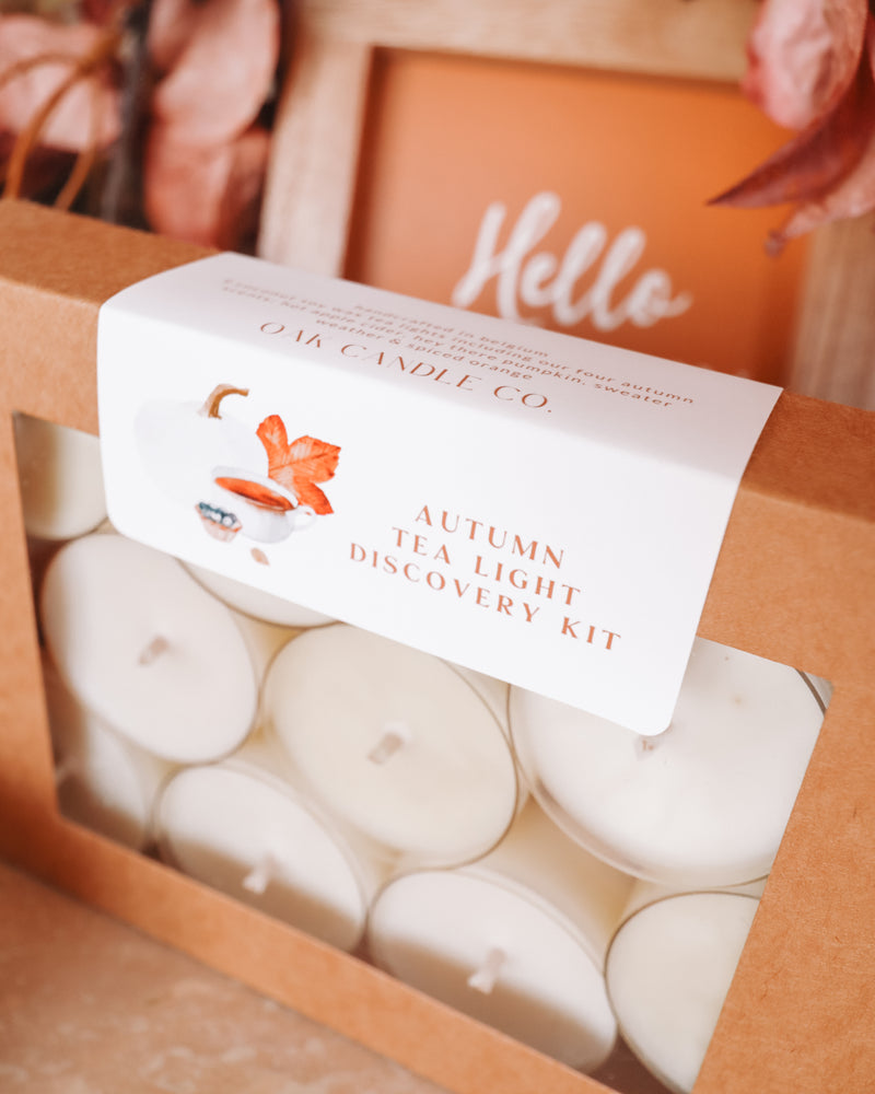 Autumn Tea Light Discovery Kit