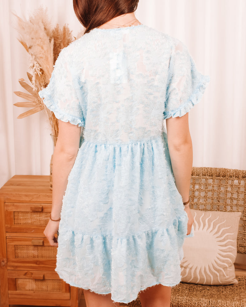 Baby Doll Blue Dress