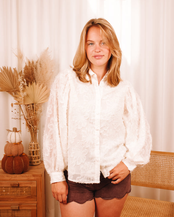 Babydoll Beige Blouse