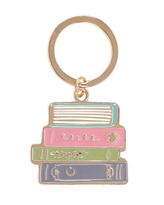 Book Worm Keychain