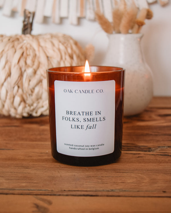 Breathe In Folks, Smells Like Fall Candle - Gilmore Girls