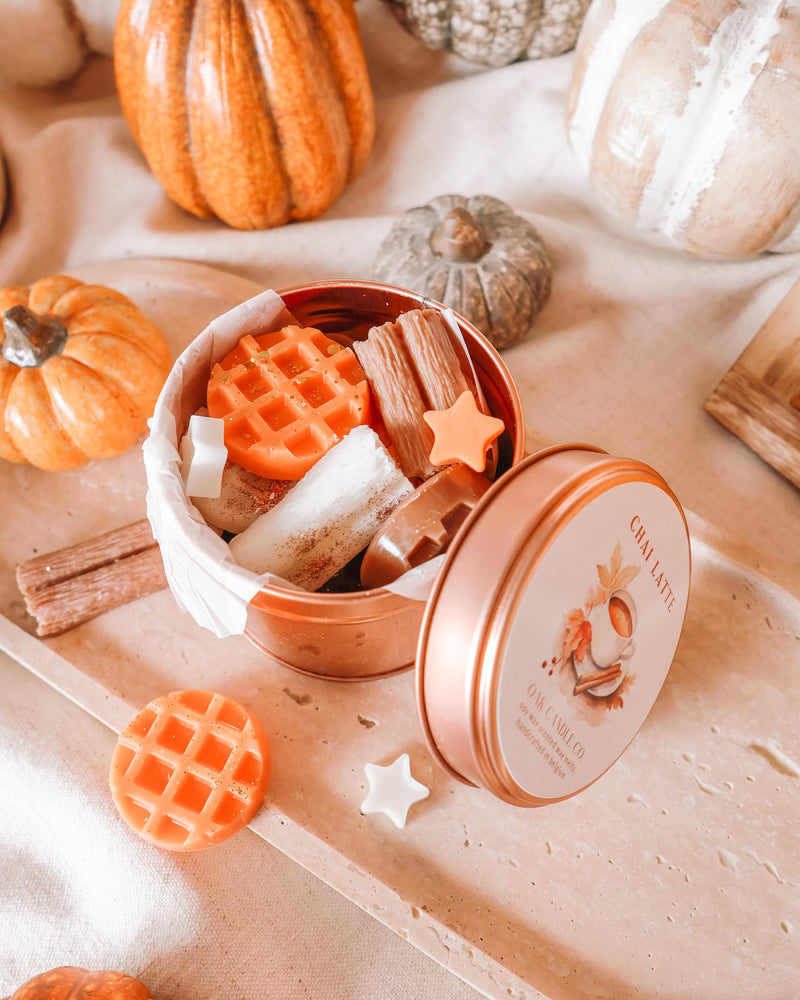 Chai Latte Tin Jar Wax Melts