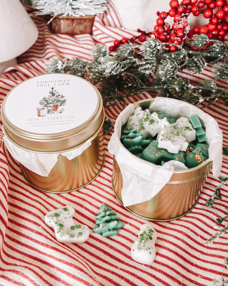 Christmas Tree Farm Tin Jar Wax Melts