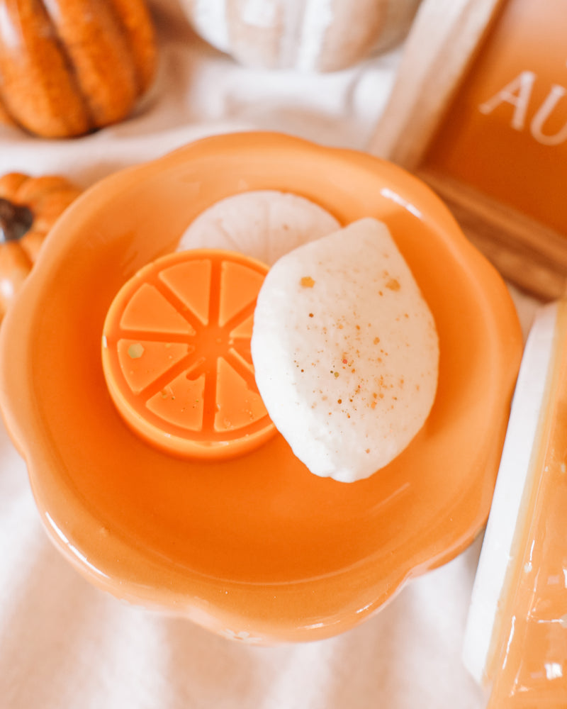 Floral Pumpkin Wax Melter