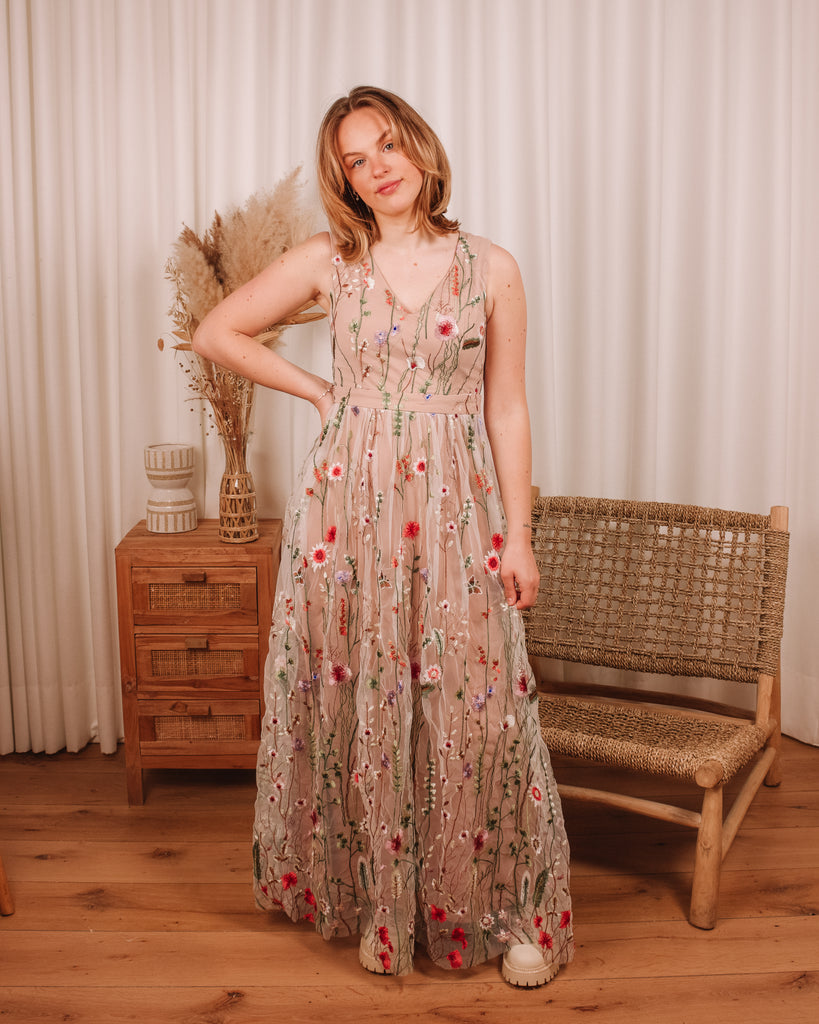 Garden Wedding Maxi Dress – Blaise Boutique