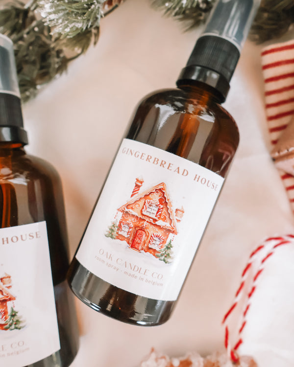 Gingerbread House Room & Linen Spray