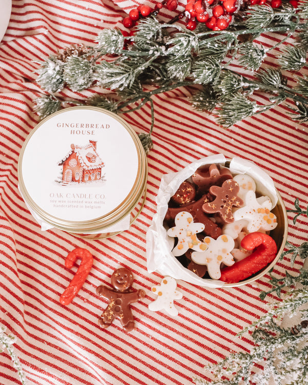 Gingerbread House Tin Jar Wax Melts