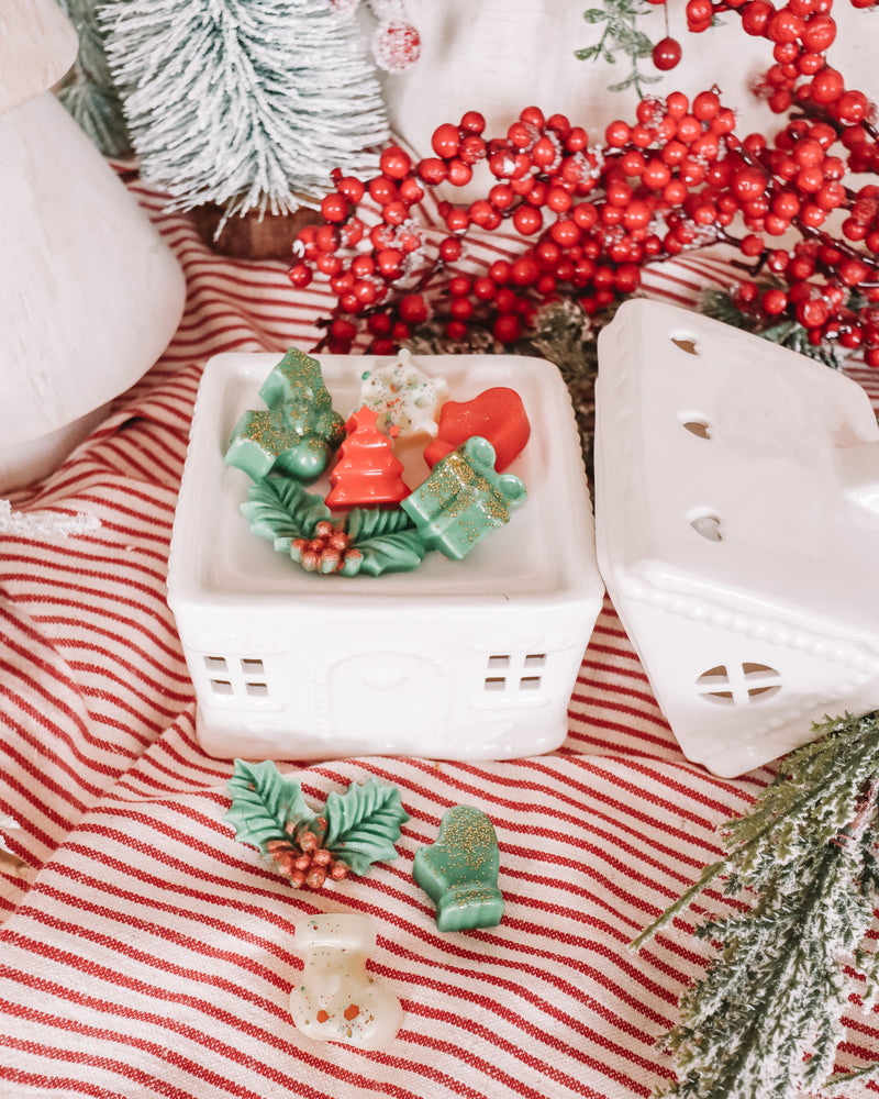 Gingerbread House White Wax Melter