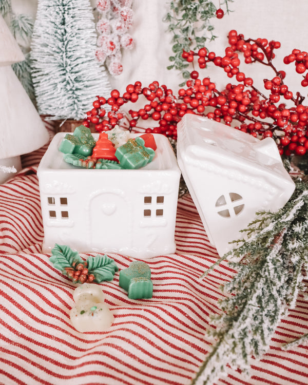 Gingerbread House White Wax Melter