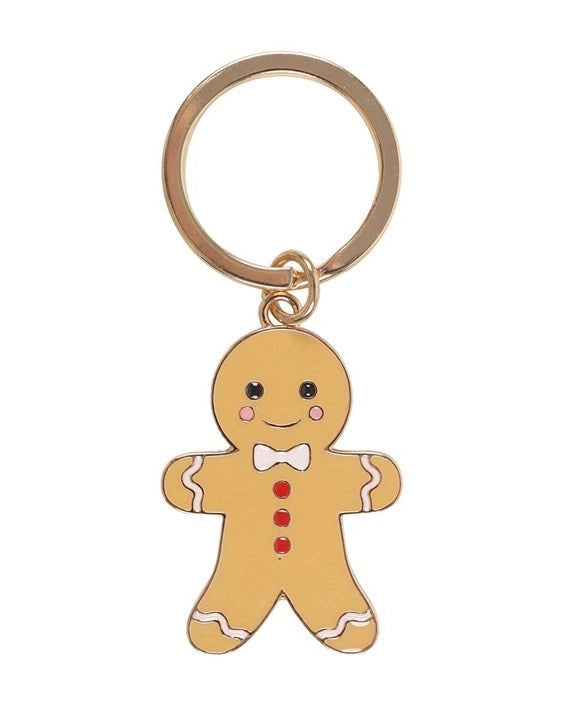 Gingerbread Man Keychain