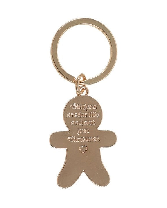 Gingerbread Man Keychain