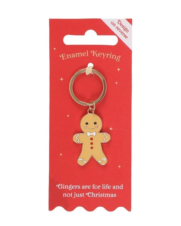 Gingerbread Man Keychain