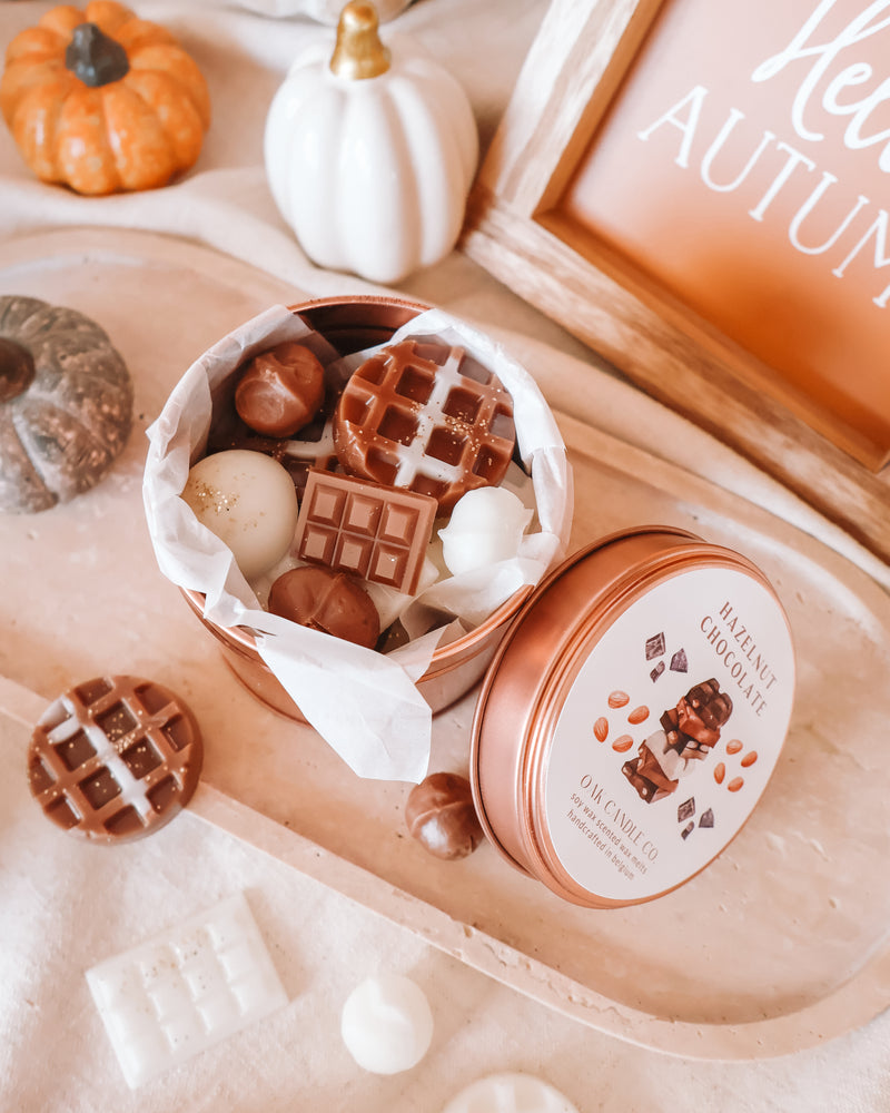 Hazelnut Chocolate Tin Jar Wax Melts