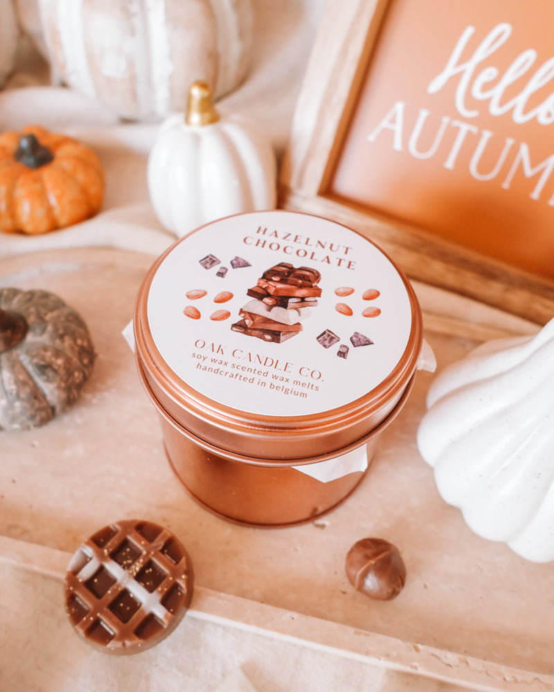 Hazelnut Chocolate Tin Jar Wax Melts