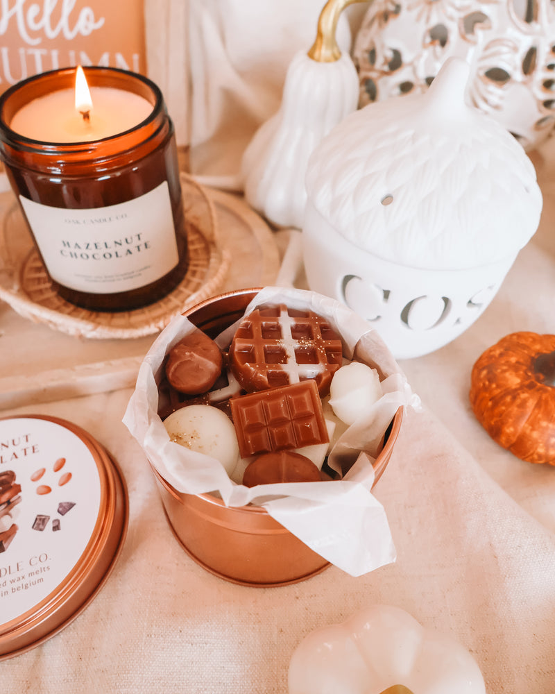 Hazelnut Chocolate Tin Jar Wax Melts