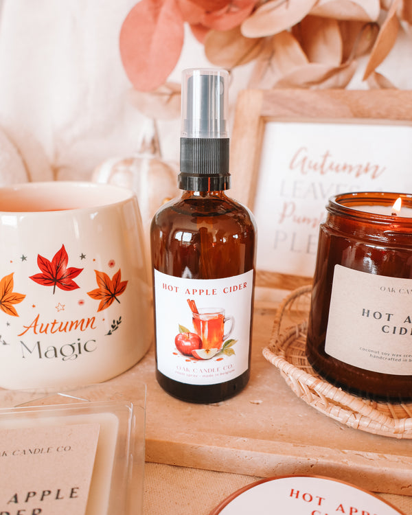 Hot Apple Cider Room & Linen Spray