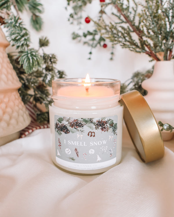 I Smell Snow Gilmore Girls Candle