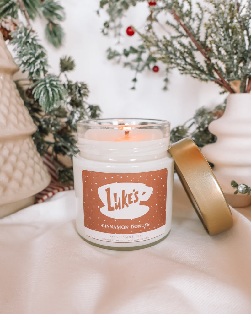 Luke’s Cinnamon Donuts Gilmore Girls Candle