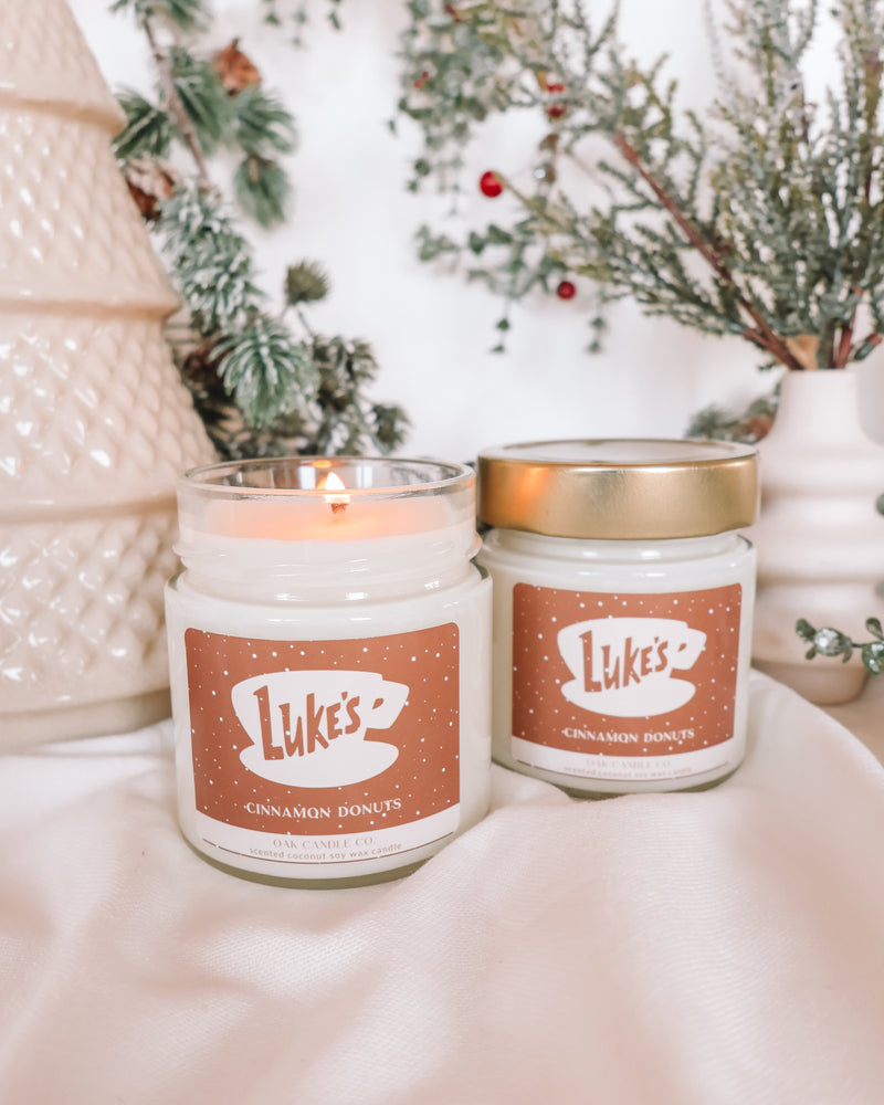 Luke’s Cinnamon Donuts Gilmore Girls Candle