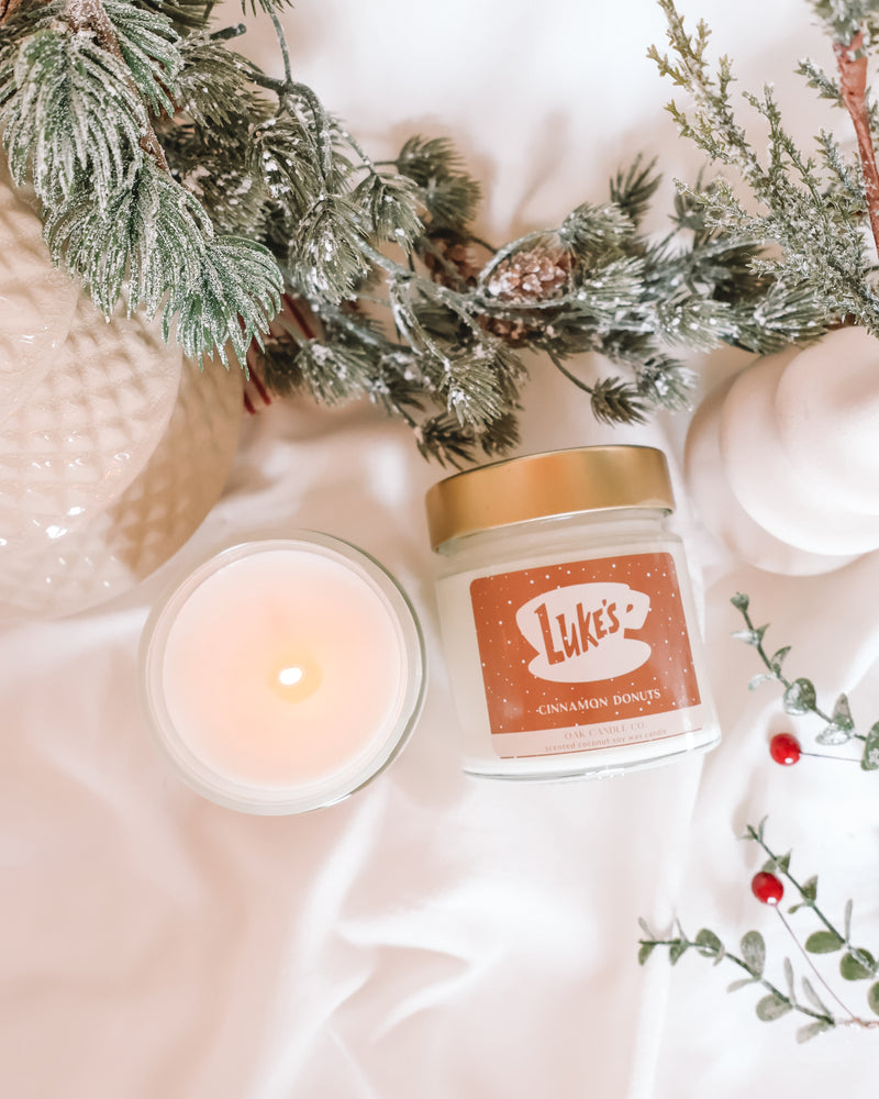 Luke’s Cinnamon Donuts Gilmore Girls Candle