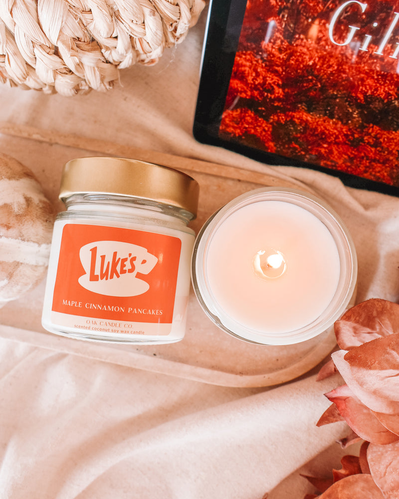 Luke’s Maple Cinnamon Pancakes Gilmore Girls Candle