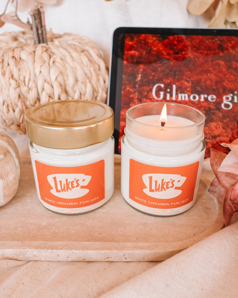 Luke’s Maple Cinnamon Pancakes Gilmore Girls Candle