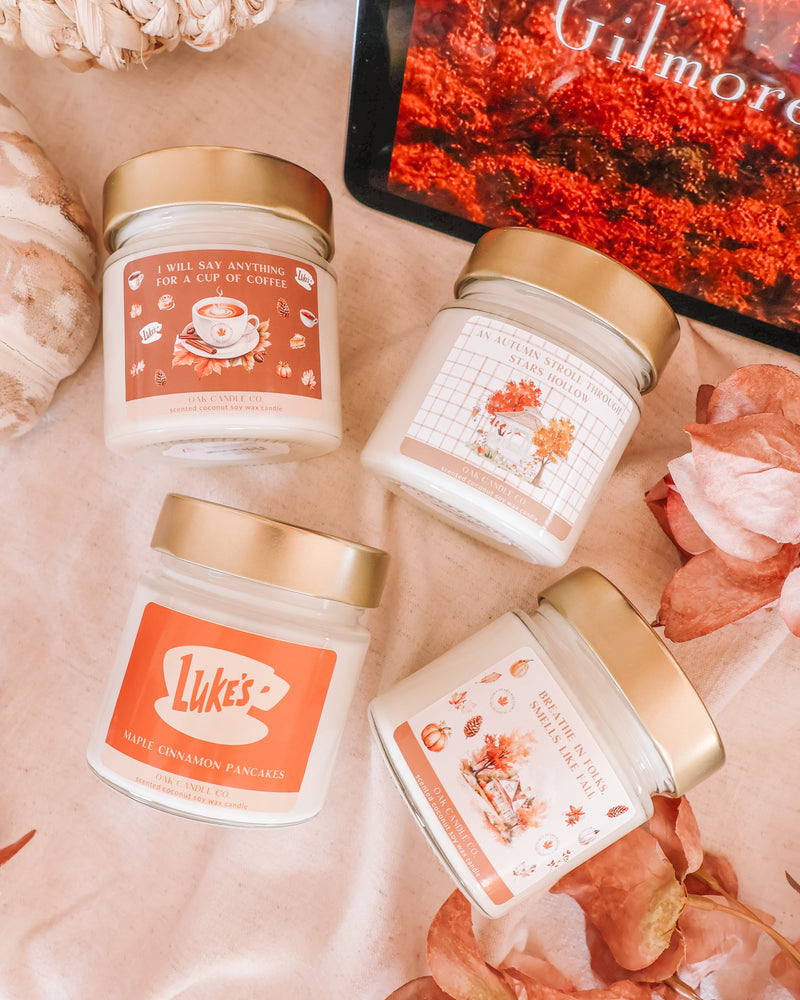 Luke’s Maple Cinnamon Pancakes Gilmore Girls Candle