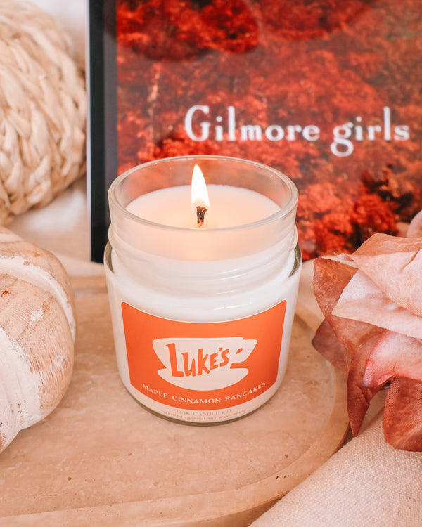 Luke’s Maple Cinnamon Pancakes Gilmore Girls Candle