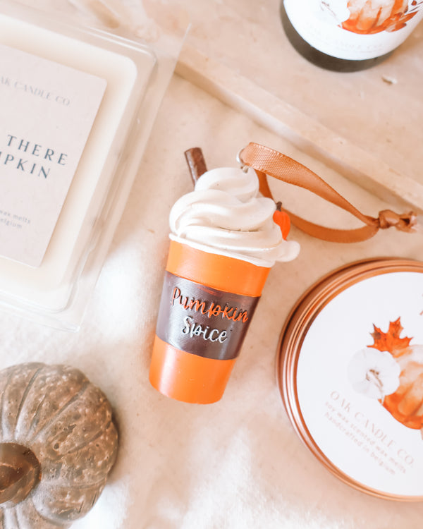 Pumpkin Spice Latte Hanging Ornament