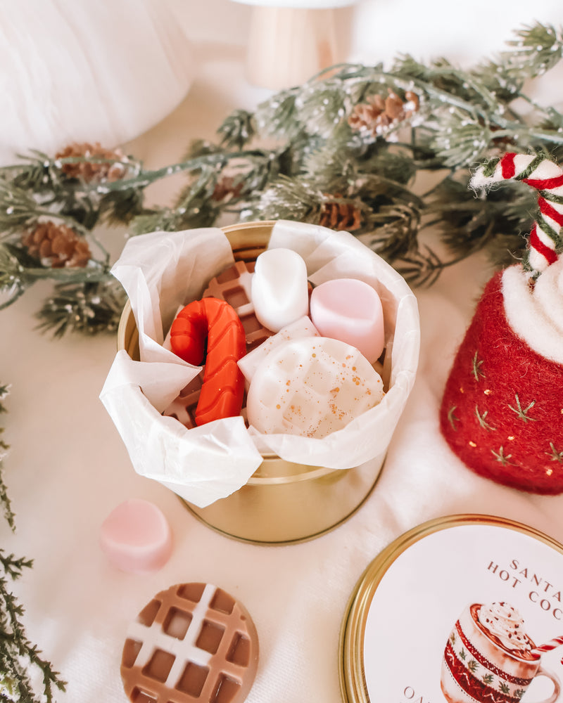 Santa’s Hot Cocoa Tin Jar Wax Melts