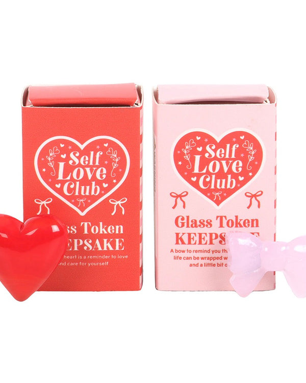 Self Love Club Glass Token Keepsake