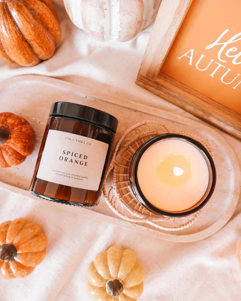 Spiced Orange Amber Jar Candle