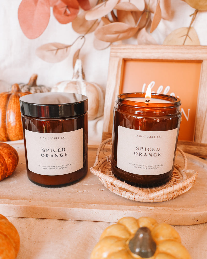 Spiced Orange Amber Jar Candle