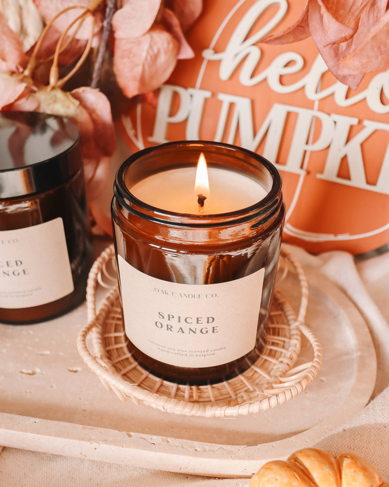 Spiced Orange Amber Jar Candle