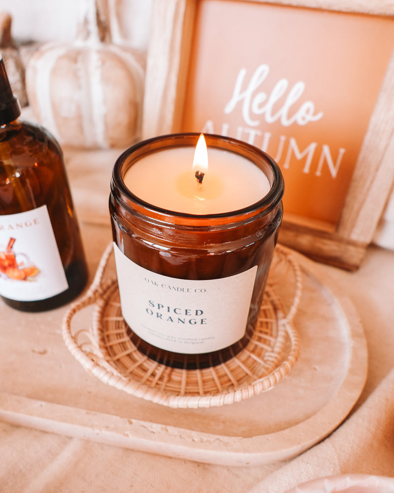 Spiced Orange Amber Jar Candle
