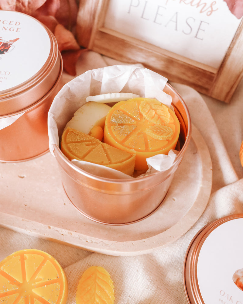 Spiced Orange Tin Jar Wax Melts