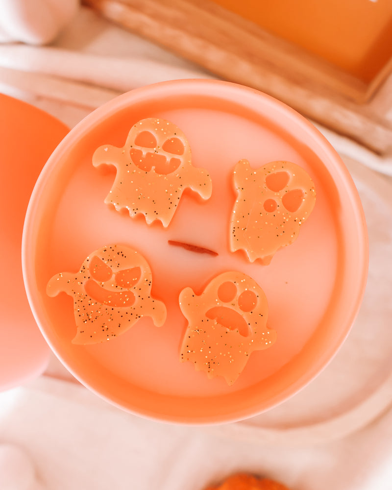 Spooky Season Ghost Candle