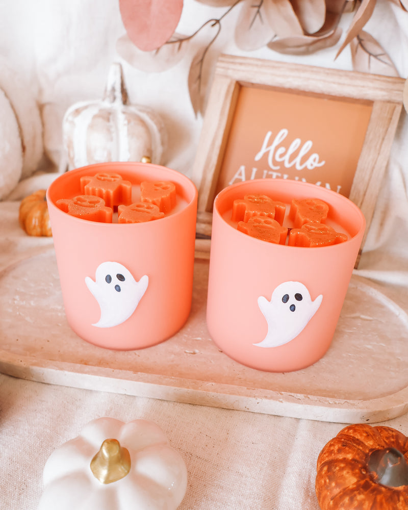 Spooky Season Ghost Candle