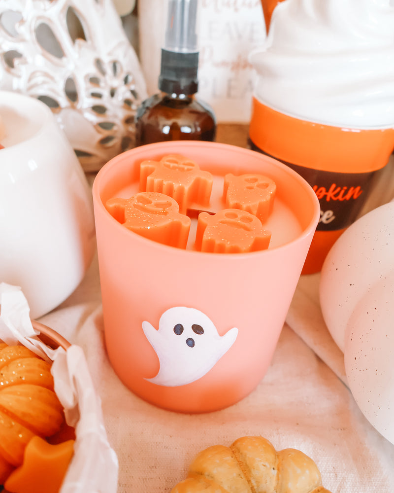 Spooky Season Ghost Candle