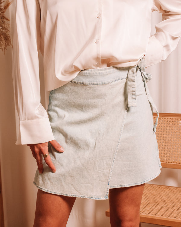 Sweet Caroline Denim Skirt