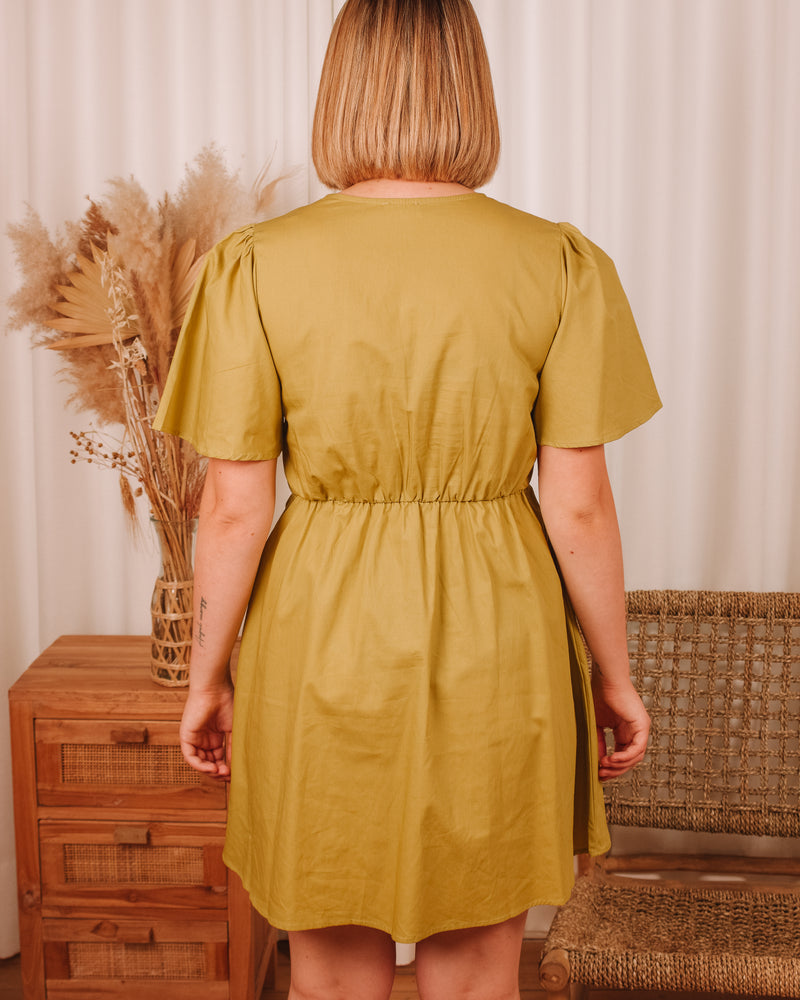 Wild Honey Green Dress