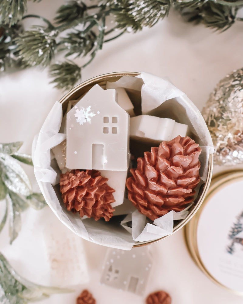 Winter Chalet Tin Jar Wax Melts