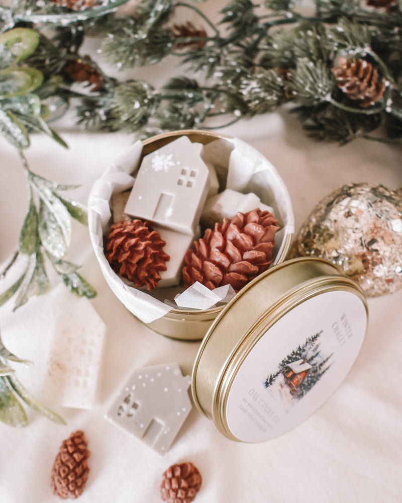 Winter Chalet Tin Jar Wax Melts