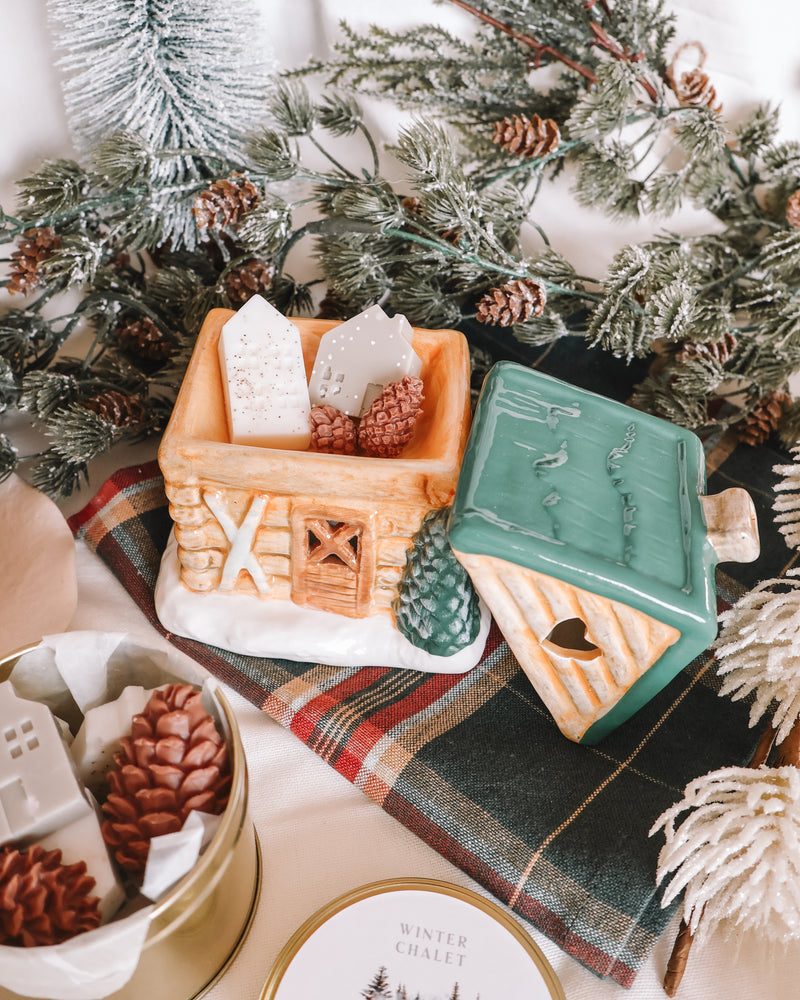 Winter Chalet Wax Melter